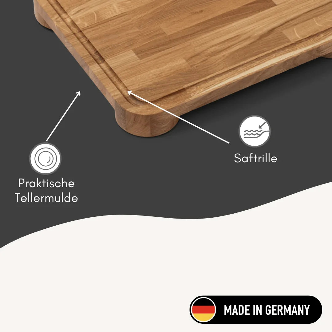 Massivholz – Schneidebrett Heilbronn aus Holz, LXRYWOOD Manufaktur Flein