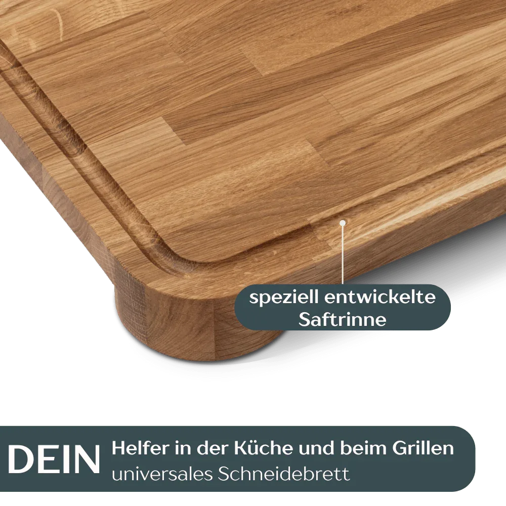 Massivholz – Schneidebrett Heilbronn aus Holz, LXRYWOOD Manufaktur Flein